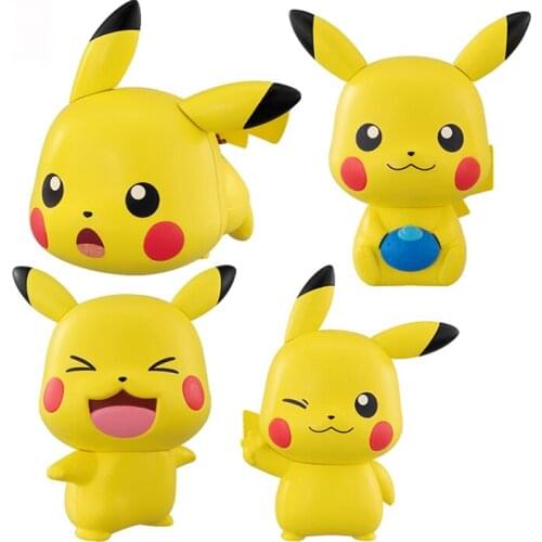 Original Shellless Gashapon Blind Box Toys Pikachu Surprise Random Anime Figures Kawaii Doll Cartoon Cute Model