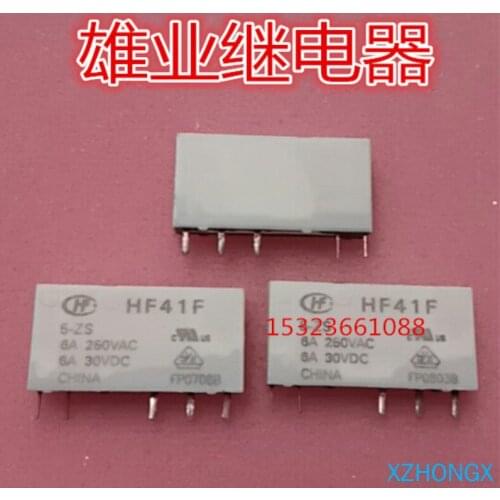 Relay hf41f 5-zs 5-pin 5VDC relay