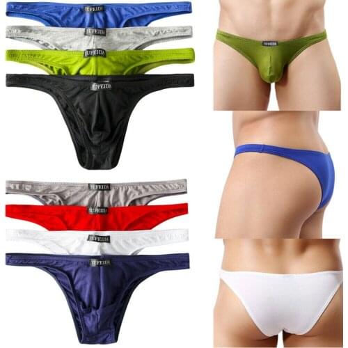 1/4/6/8PCS Mens Briefs Sexy Underwear Modal Mens Lingerie Breathable Low Rise Underpants Male Homme Panties Sleepwear Jockstrap