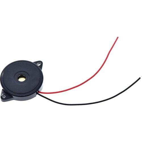 1PCS 30X5.5MM Enclosed Piezo Passive Buzzer Element W/Wires AT3040
