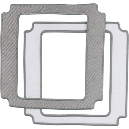 2Pcs Replacement Cleaning Pad for Ecovacs Winbot W850, Robot Cleaner Window Automatics