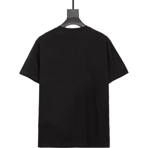 2021 New Summer Man Classic Fashion Letter Print Brand Luxury Design Cotton Casual Loose Round Neck Short Sleeve T-shirt F1