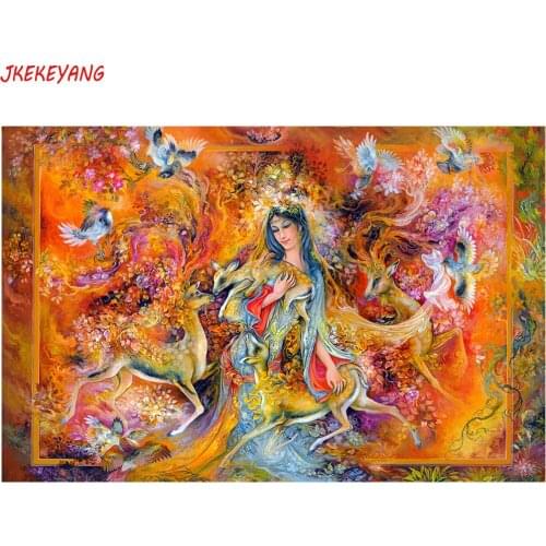 5D DIY square/round Diamond painting Pretty girl Cross Stitch Diamond Embroidery Pattern Rhinestone home decor J1305