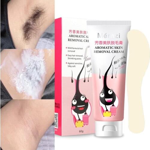 60g Painless Depilatory Cream Body Hair Removal Men and Women Bikini Leg Armpit Hair Removal Cream Hair Removal Tools
