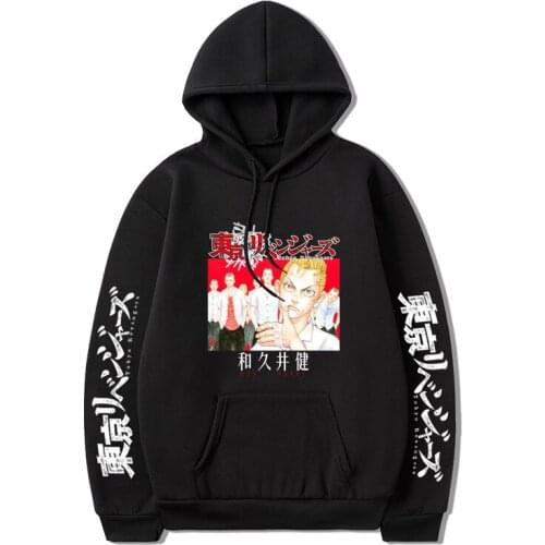 Anime Tokyo Revengers Cosplay Hoodie Hanagaki Takemichi Ken Ryuguji Haori Costume Unisex Hoodie Oversized Girls Kids Sweatshirts
