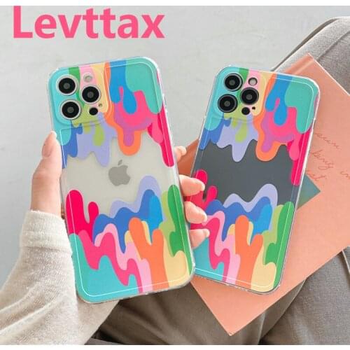 3D Ice Cream Art Abstract Phone Case For iPhone 12 11 Pro Max MiniSoft Silicone Back Cover for iphone X XR XS 7 8 Plus SE 2020