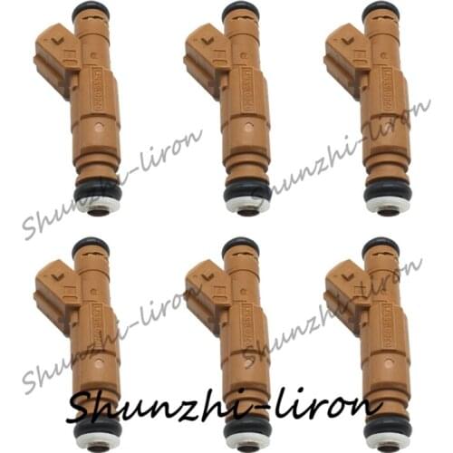 6pcs Fuel Injector Nozzle 0280155831 For VOLVO S70 C70 V70 S60 S80 XC70 XC90 2.4L 2.5L 2.8L 2.9L 0280 155 831,0 280 155 831