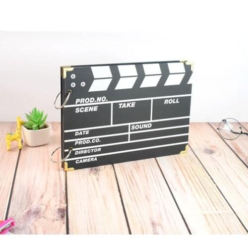 DIY Photo Album Creative Director Edition Wedding Photos Child Family Lovers Birthday Gift Sticky Memory Record Scrapbook Album