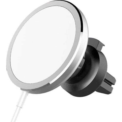 15W Magnetic Wireless Charger Quick Charge Adapter Adjustable Car Phone Holder Air Vent Mount Stand For iPhone 12 Pro Max 12mini