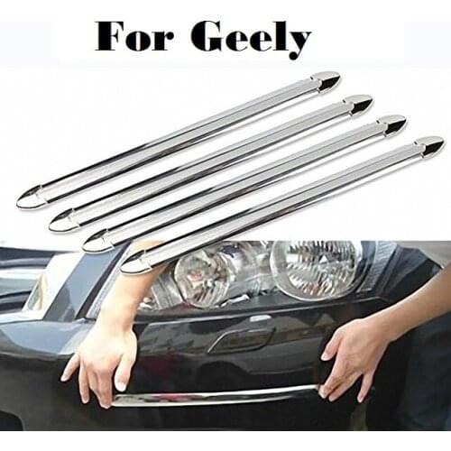 Silver Auto Sticker Door Styling Bumper Guard Protector For Geely Beauty Leopard Ck (Otaka) Emgrand Ec7 Emgrand Ec8 Emgrand X7