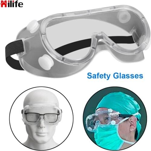 Sports Goggles Totally Closed Dust-proof Splash-proof Cycling Glasses Windproof Anti-fog Lab Glasses Labor Protection Goggles