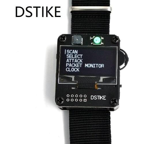 DSTIKE WiFi Deauther Wristband Wearable ESP8266 Programmable Development Board Smart Watch Dev Kit Arduino NodeMCU ESP32 Iot