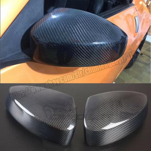 For Nissan 350z Z33 Real Carbon Fiber Door Side Mirror Cover Add On