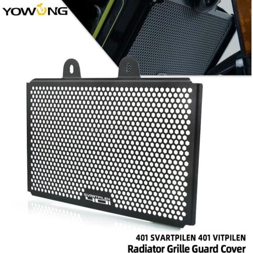 Motorcycle Radiator Guard Grille Grill Protector Cover For Husqvarna 401 Svartpilen 401 Vitpilen 2018-2020 2019 Radiator Guard