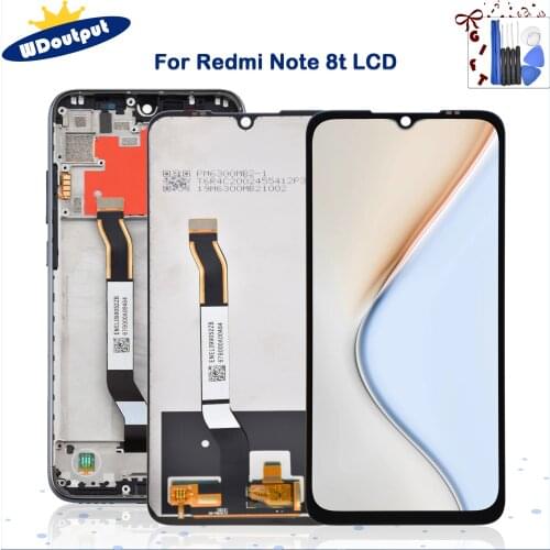 6.3" Original For Xiaomi Redmi note 8t LCD Display Touch Screen Digitizer Assembly For redmi note 8t Replacement Parts