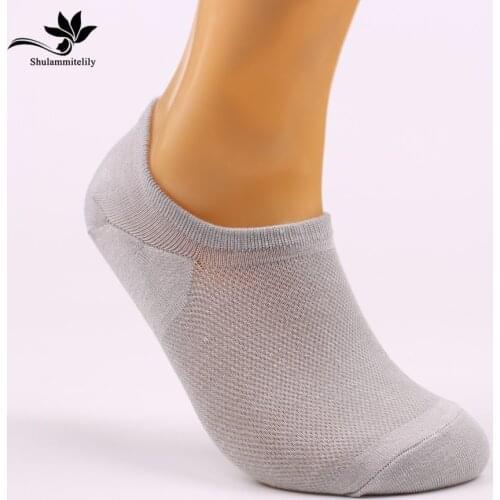 2pcs=1Pair Spring summer women socks Solid color fashion wild shallow mouth invisible socks felmen slipper socks