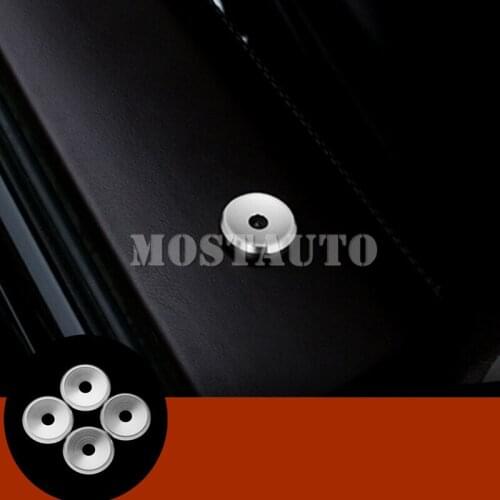 For Porsche Cayenne Interior Car Door Lock Pin Pins Cover 2011-2017 4pcs Car Accessories Interior Car Decor Car Trim