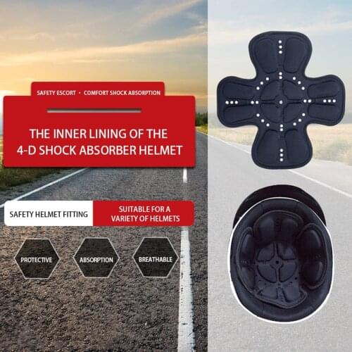 Breathable Helmet Liner Pad Cushion Padding Insert Replacement Shockproof