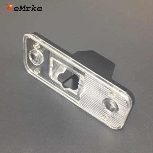 EEMRKE DIY Car Camera Bracket License Number Plate Lights Mount Housing for Hyundai Grandeur / Santa Fe 2005-2011