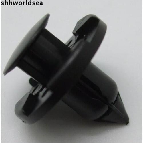 Shhworldsea Push-Type Retainer Fastener Clip For Nissan 01553 09321 For Mitsubishi