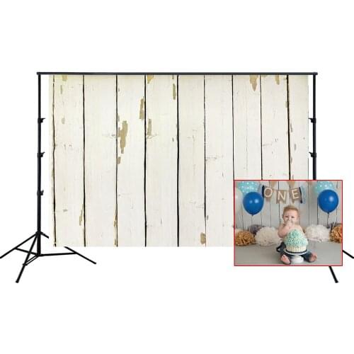 HUAYI Photography Backdrop Newborns Child Baby Birthday Photobooth Background Distressed Old Wood Planks Floordrop XT-5474