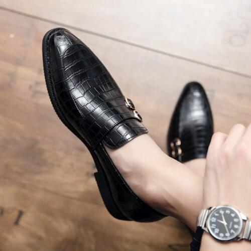 Mens Dress Shoes Real Leather Fashion Shoes For Men Casual Lather Leather Black Lether Italian Man Moccasins Mens Genuine