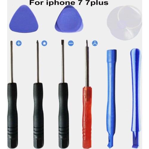 8 in 1 Repair Tools Kit For iphone 5 5s 5c 6 6s plus Phone Screwdriver Opening Set For iPhone 7 7 Plus 8 8 Plus X XS XR XS Max