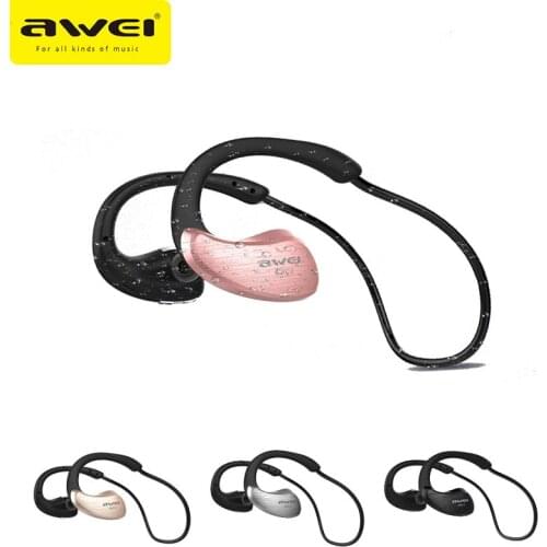 Original Awei A885BL Sport Headset Wireless Bluetooth NFC earphone waterproof Stereo Earphones With Mic for apple meizu xiaomi