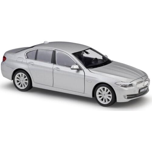WELLY 1:24 BMW 535i grey car alloy car model simulation car decoration collection gift toy Die casting model boy toy