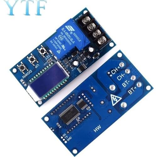 XY-L30A battery digital full battery charge control module switches off overcharge protection 6-60V