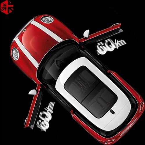 2 Pcs Car Door Welcome Light Car Door Light LED Projector Lamp Logo For MINI Cooper R56 F56 R60 F60 F55 F57 R58 R53 R61 F54 R55