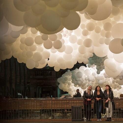 5/10/12/24inch White Round Latex Balloons Wedding Birthday Party Valentines Day Arch Backdrop Milky White Balloons Decoration