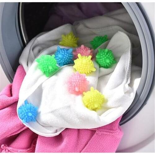 5pcs Magic Laundry Balls Household Cleaning Washing Machine Clothes Softener Super Strong Decontamination Cleaning Ball