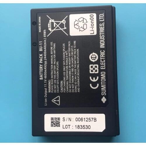 Original Japan Sumitomo BU-11 BU-11S battery for Type-71C Type-81C Type-82C T-71M T-Q101 T-71C T-81C Z1C Z2C Fusion Splicer
