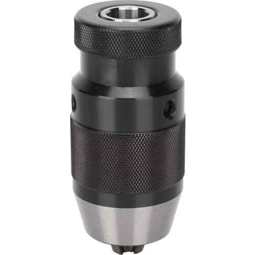 0‑13mm B16 Keyless Drill Chuck Self-Locking Adapter with Sleeve Lathes Electric Hand Tools