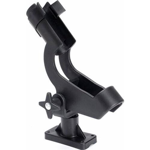 Kayak Rod Holder Side Rail Directly Installed Boat Fishing Pole Rod Stand Holder Rest Support Tools Accessories