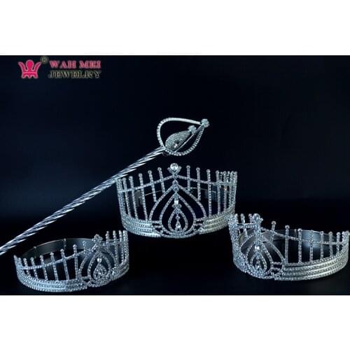 Fairy Tiaras Crown Exquisite High Grade Hand Made Austrian Rhinestones Bride Wedding Headdress Jewelry Pageant Hair Accessories