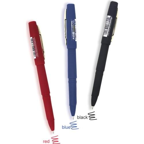 1Pc Baoke Large Capacity Ink Gel Pens Black Blue Red Dark-blue 0.5mm 0.7mm 1.0mm Writing Gel Pens Stationery for School Office