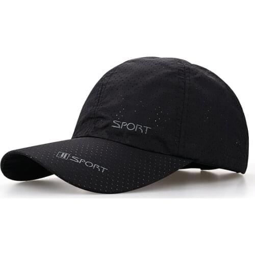 Hat man summer mesh quick drying baseball hat outdoor breathable NET hat sunscreen hat sunshade sports sun cap woman