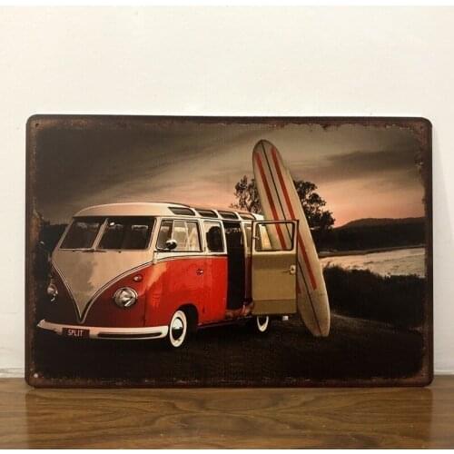 Classic Retro Metal Wall Sticker Pictures Tin Sign Poster Plaque Bar Pub Club Cafe Home Plate For Wall Decor