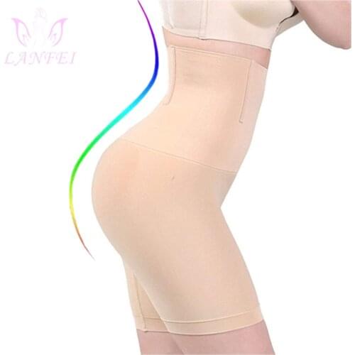LANFEI Seamless Body Shaper Waist Trainer Buff Lifter Control Panties Women Hign Waist Slimming Pant Breathable Shapes Underwear