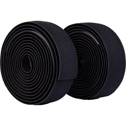 Soft Bicycle Handlebar Tape Professional Anti-Vibration Wrap Cork Belt Outdoor Sports Riding Bike Damping EVA PU Fixing Straps