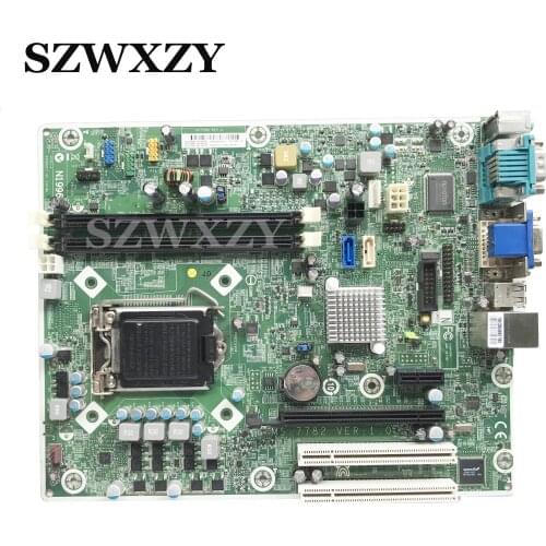 Original For HP Compaq 4300 Pro Desktop Motherboard MS-7782 VER:1.0 675885-001 676358-001 LGA1155 H61 Full Tested