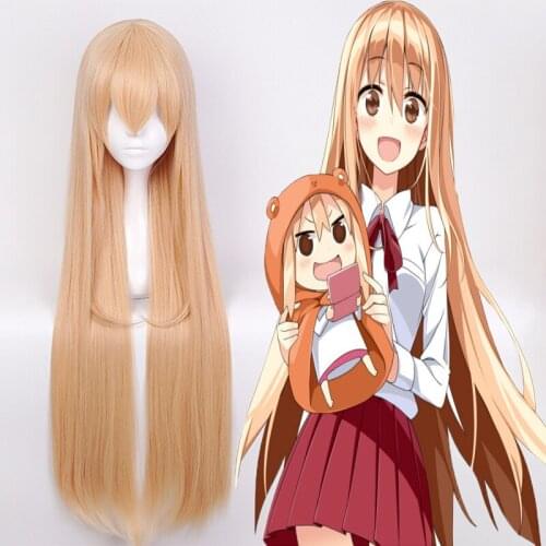 Anime Himouto Umaru Chan Cosplay Wigs Doma Umaru Cosplay Hair Wig Heat Resistant Synthetic Wig Halloween Party Women Cosplay Wig