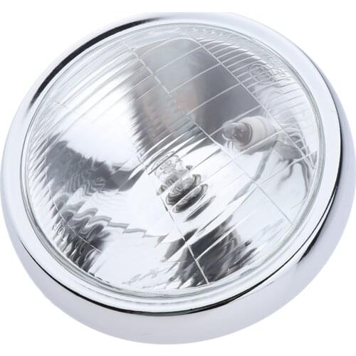 6V Silver Motorcycle Front Headlight Headlamp Fits For Honda Z50A Mini Trail 1977 Z50A Mini Trail 1976-1978