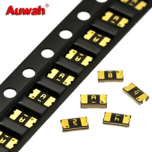 20Pcs 1206 PPTC SMD Resettable Fuse 1A 1.1A 1.5A 2A 1000mA 1100mA 1500mA 2000mA 3216 Self-Recovery Fuses New original