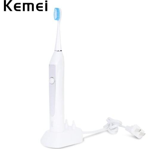 Kemei KM - 913 Ultrasonic Washable inductive charging Automatic Toothbrushes