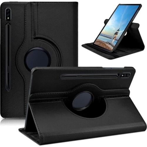 360 Degree Rotating tablet Case For Samsung Galaxy Tab S7 FE 12.4 inch SM-T730 T735 SM-T736B T736N cover