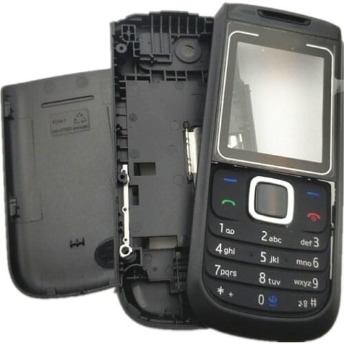 Top Quality Battery Back Cover Housing For Nokia 1680 Housing Cover Door Frame + Battery Back cover+English Keypad