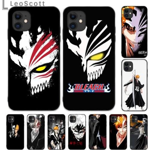 Japan animal BLEACH Phone Case for iPhone 11 12 mini pro XS MAX 8 7 6 6S Plus X 5S SE 2020 XR